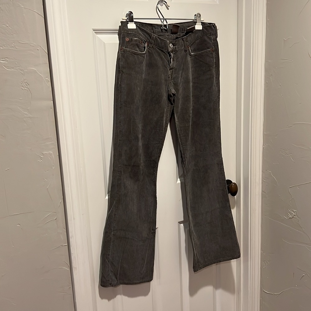 🔥True Vintage🔥 Lucky Brand Cords in soft grey